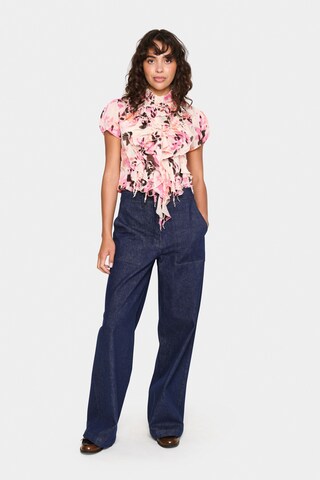 SAINT TROPEZ Bluse 'Lilja' in Pink