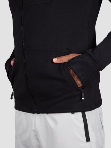 MOROTAI Sports sweat jacket 'Neotech' in Black