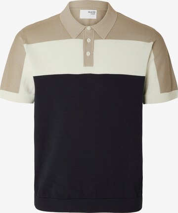 SELECTED HOMME Poloshirt 'Mattis' in Blau: predná strana