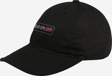 Casquette Reebok en noir : devant