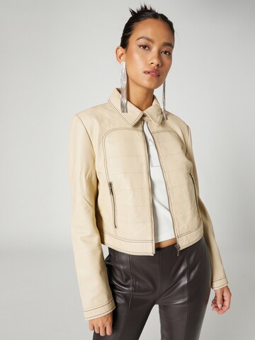 Bella x ABOUT YOU - Chaqueta de entretiempo 'Dakota' en beige: frente