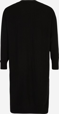Monki فستان مُحاك بلون أسود