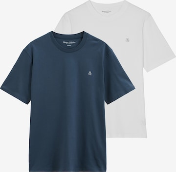 T-Shirt Marc O'Polo en bleu : devant