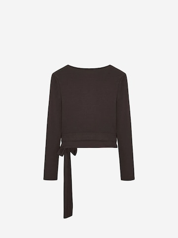 Dilvin Shirt 'Blusen' in Brown