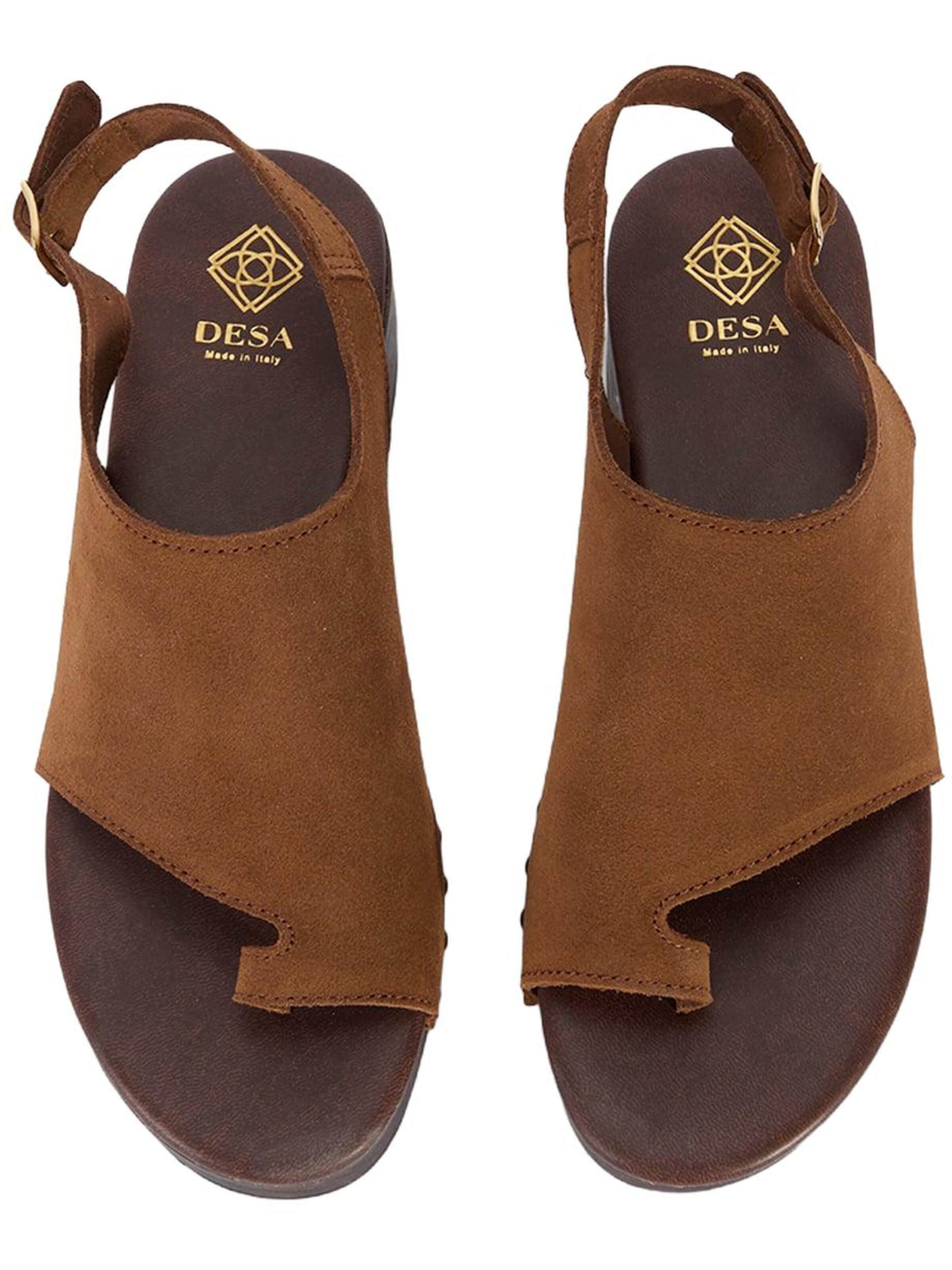 Desa Sandal 'Zehenring-Sandalen' in Brown