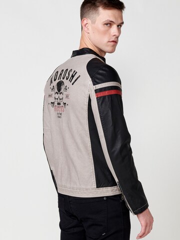 KOROSHI Between-season jacket in White