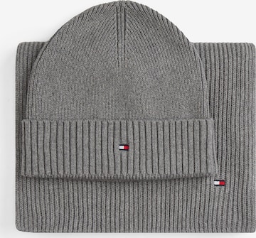 pilka TOMMY HILFIGER Megzta kepurė: priekis
