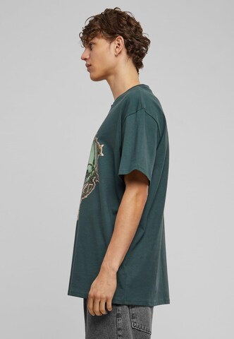MT Upscale Shirt 'Sad Boy' in Green