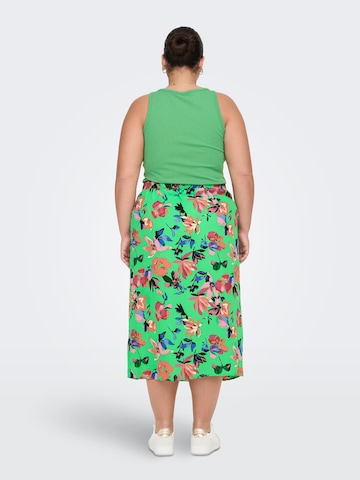 ONLY Carmakoma Skirt 'Caralma' in Green