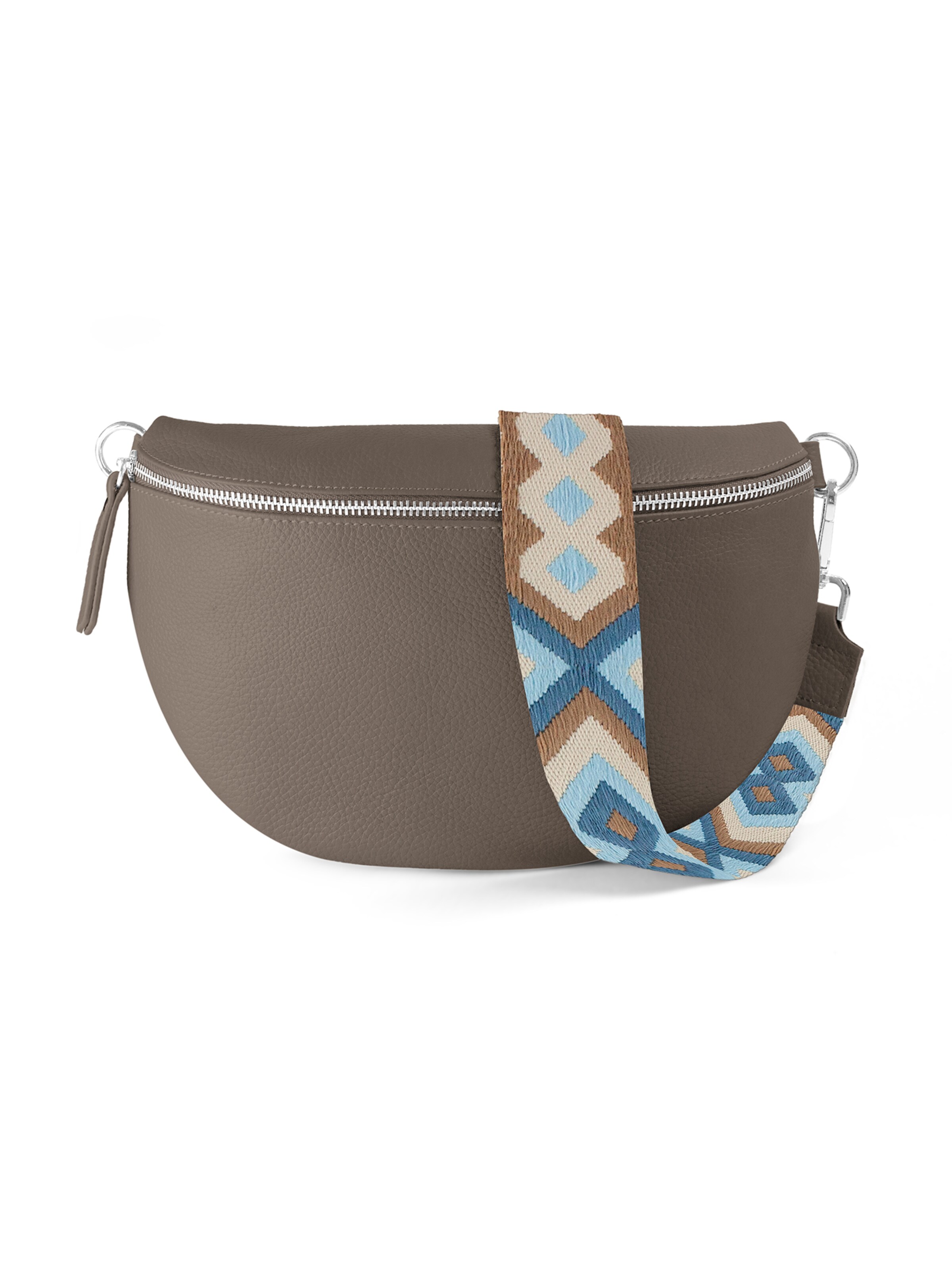 lePelou Belt bag 'JUNA large' in Grey: front