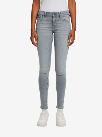 ESPRIT Skinny Jeans in Grijs: voorkant