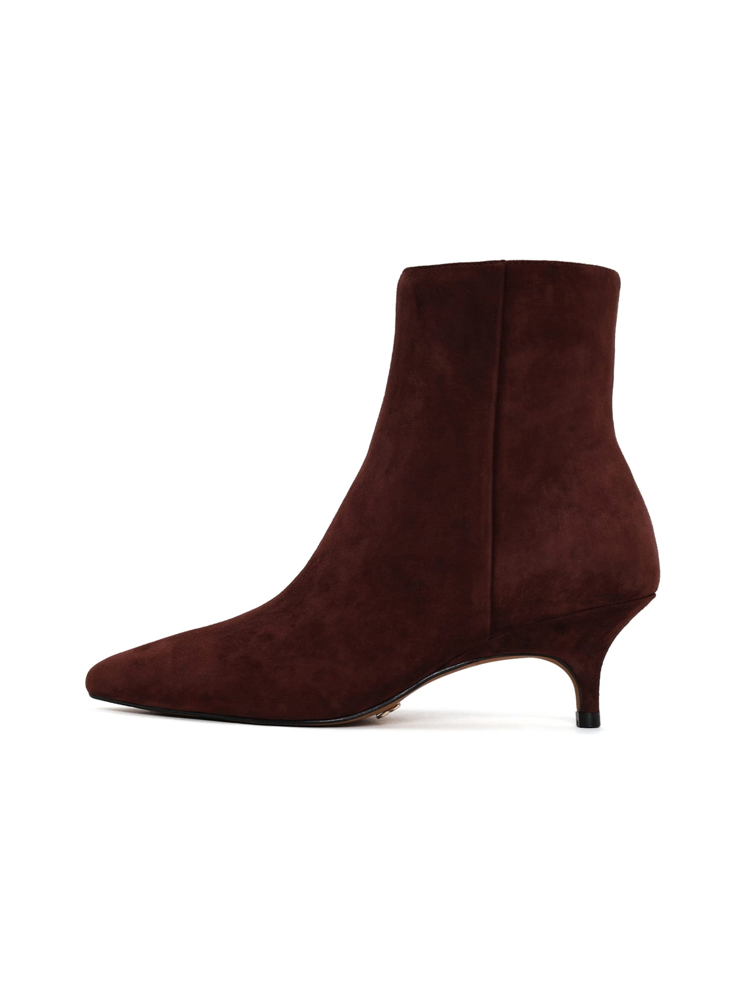 Derimod - Botas pelo tornozelo em vermelho: frente