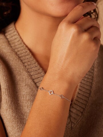 Bracelet 'Essentials' Lucardi en argent : devant