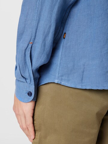 BOSS Regular fit Button Up Shirt 'Race' in Blue