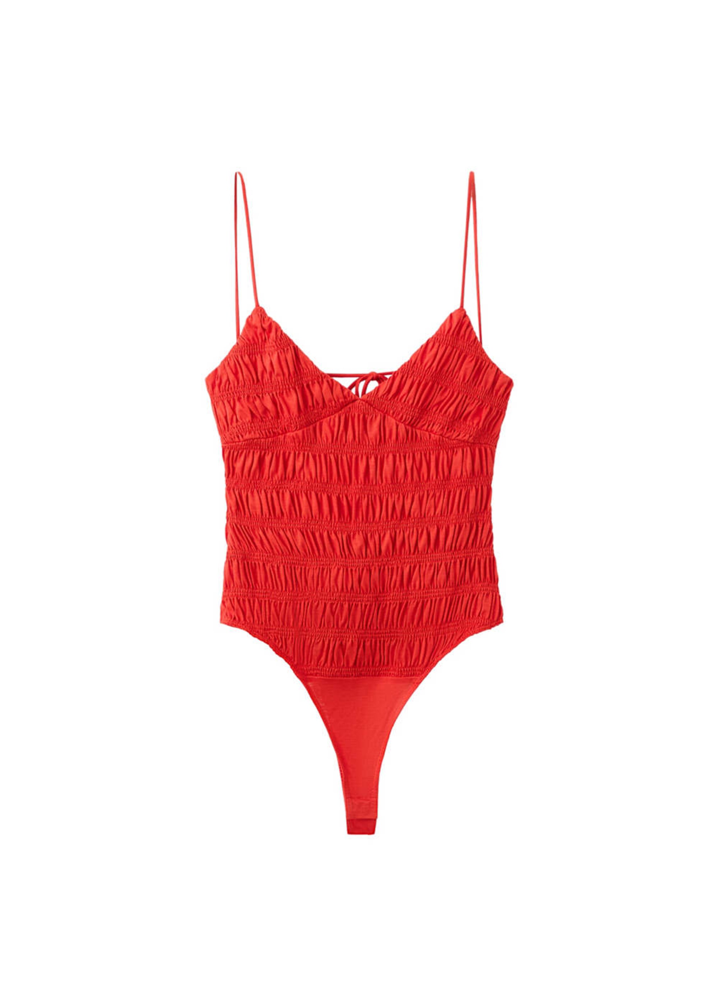 MANGO Body 'Lua' in Rot: Vorderseite