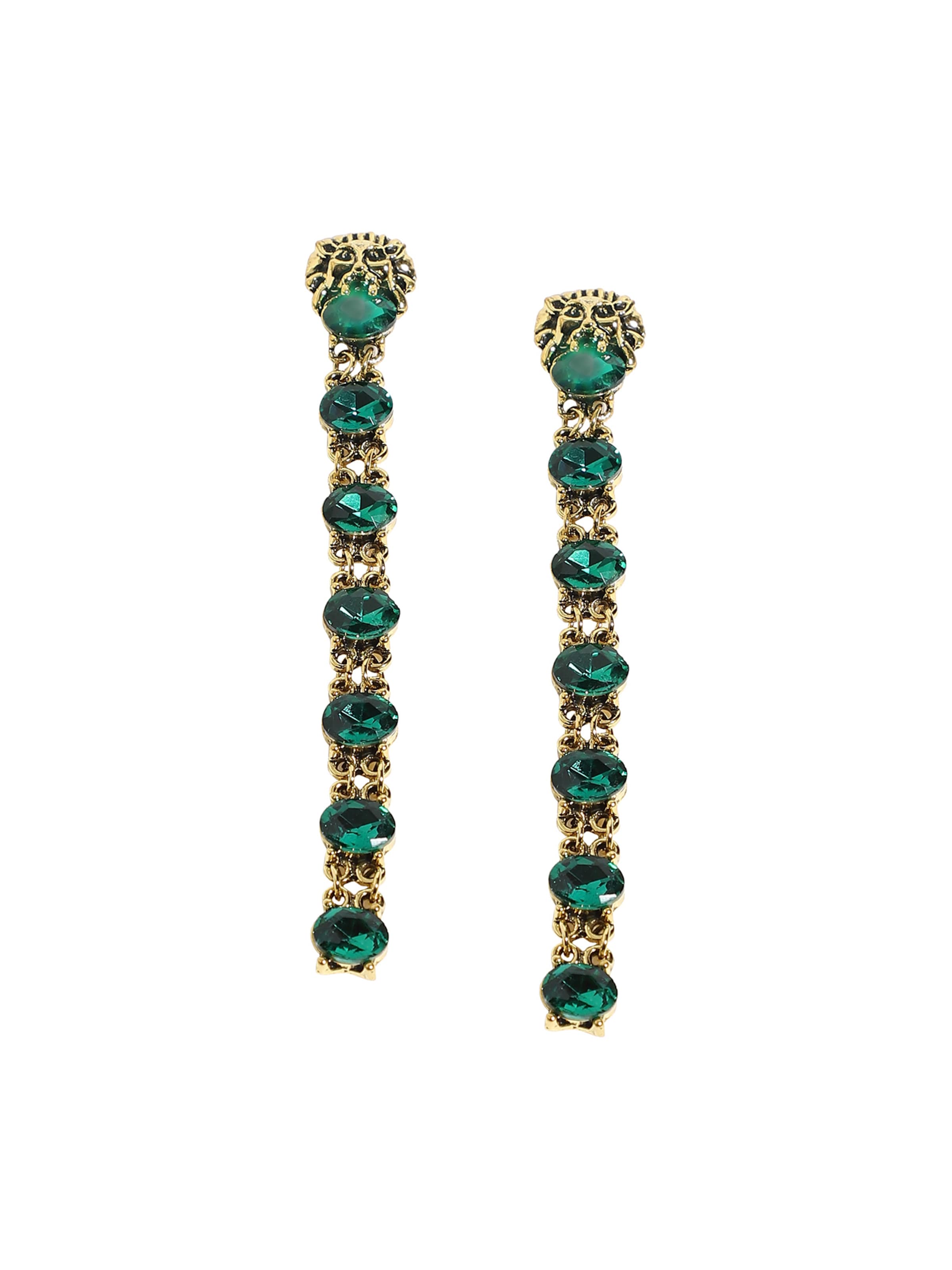 SOHI Kõrvarõngas ' Githa ', värv Kuld: eest vaates