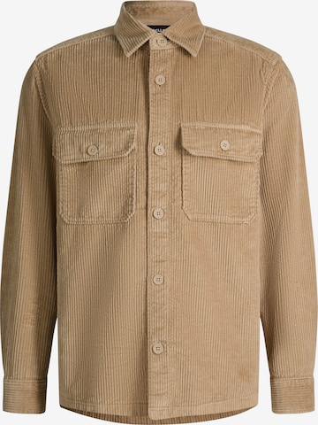 Coupe regular Chemise business STRELLSON en beige : devant