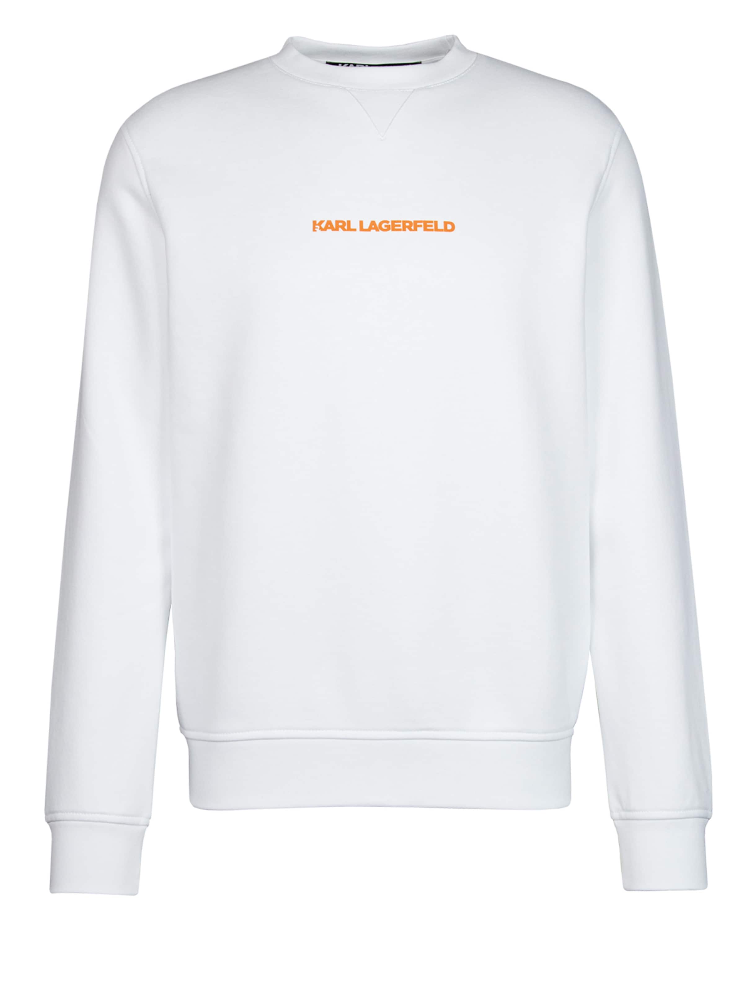 Karl Lagerfeld Sweatshirt in White ABOUT YOU