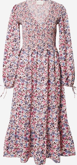 Fabienne Chapot Robe 'Coraline' en bleu marine / rose pastel / rose foncé, Vue avec produit