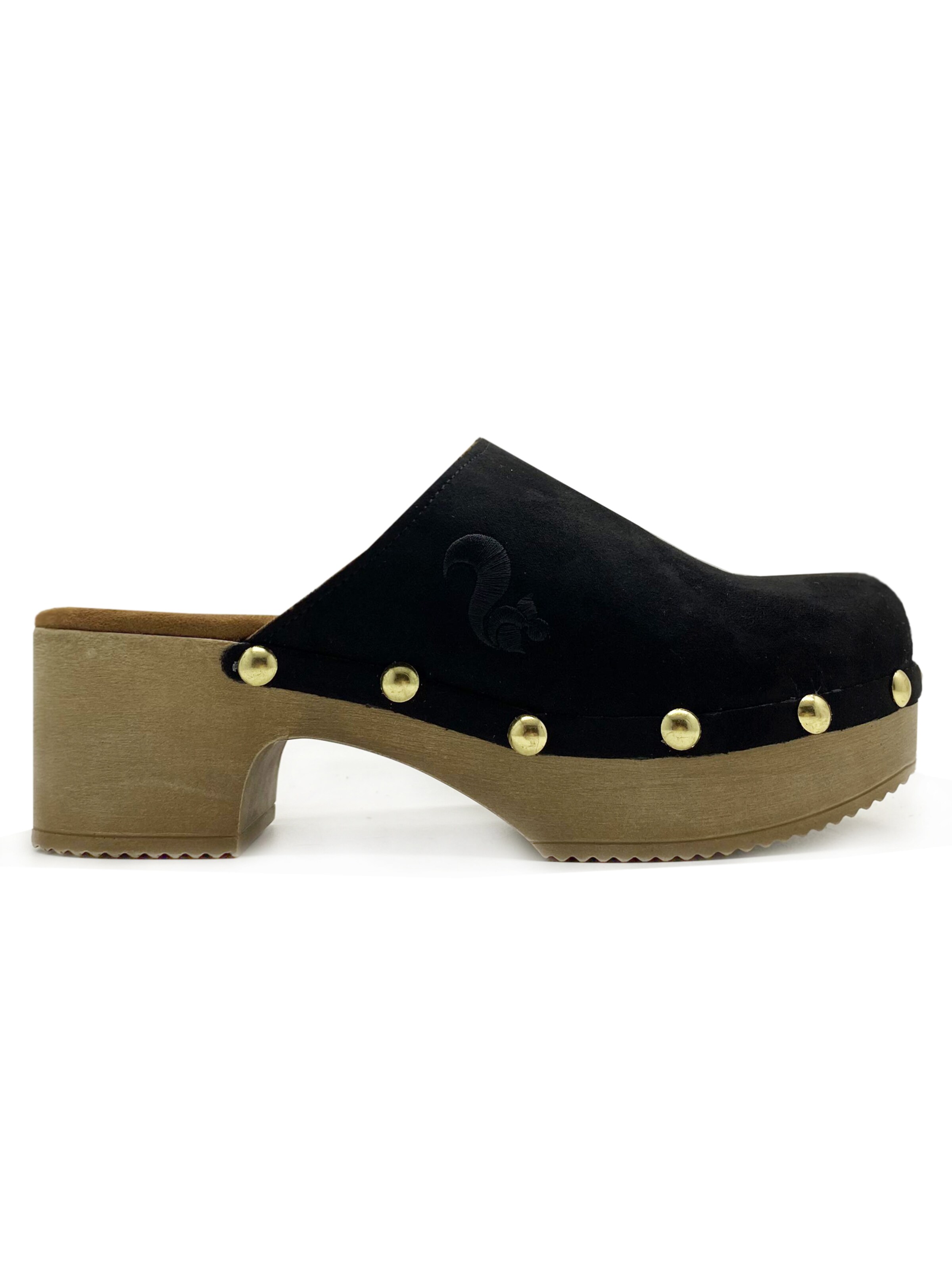 thies Clogs '1856 ® Rec Comfy Clog' in Black: front