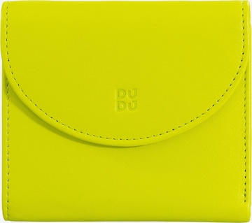 DuDu Wallet 'Malaita' in Yellow: front