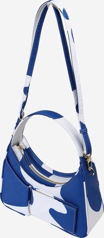 House of Sunny Crossbody Bag 'CANVAS' in Blue: front
