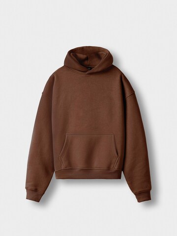 Burocs Sweatshirt 'Oversized'‌‌‌‌ in Braun: Vorderseite