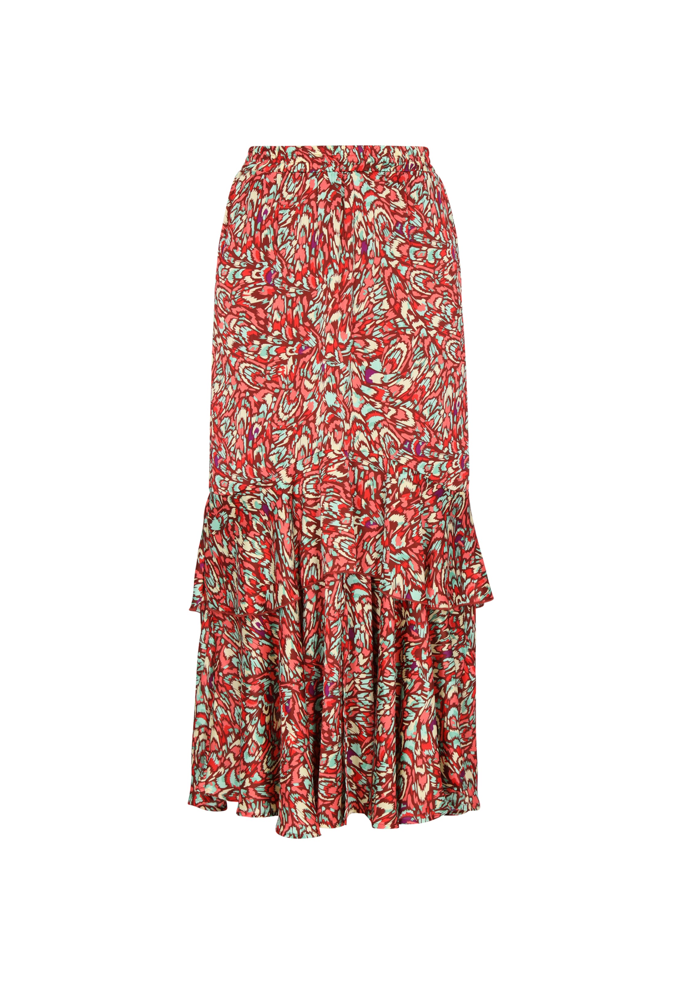 IZIA Skirt in Red: front