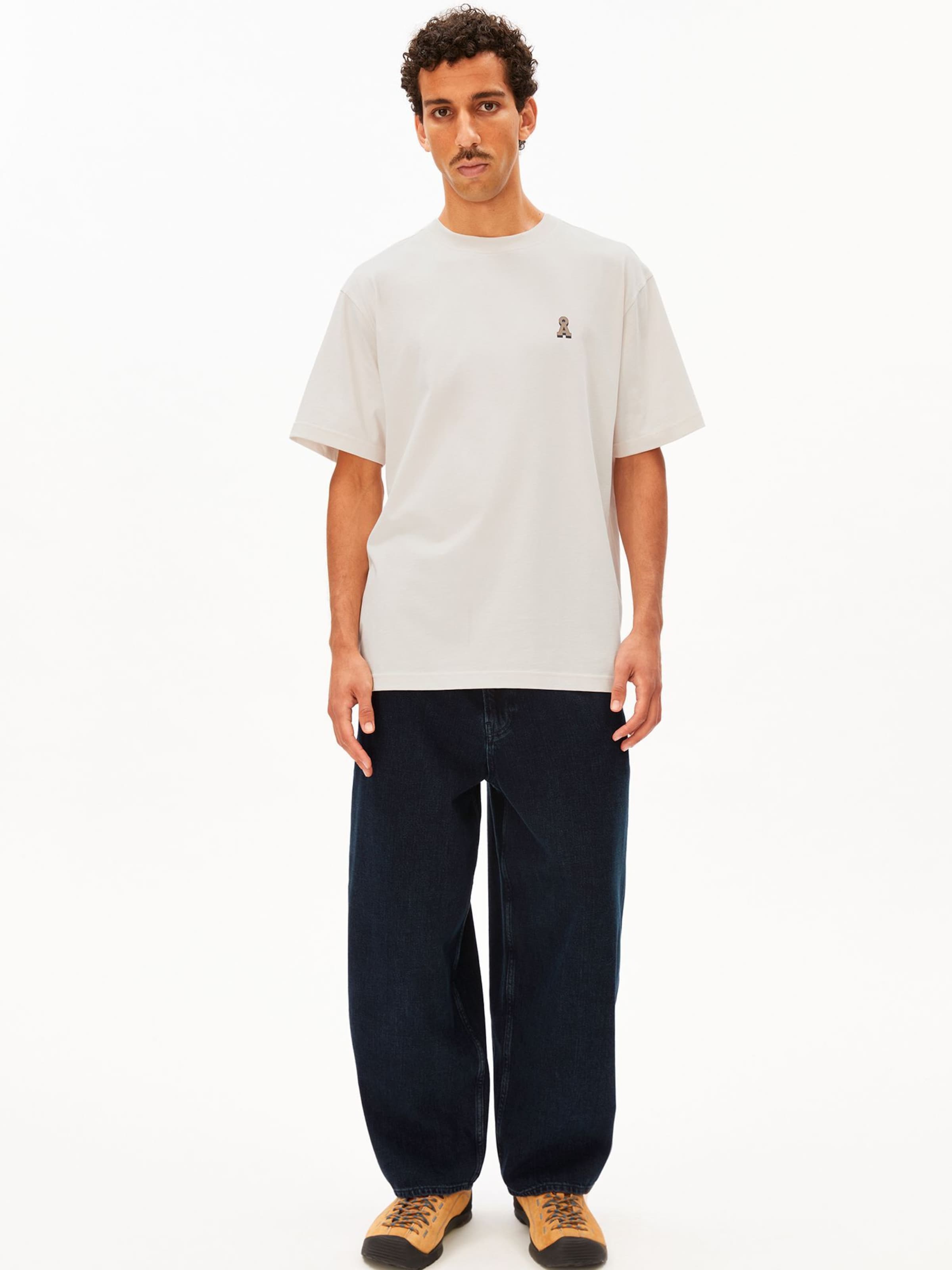 ARMEDANGELS Shirt in Beige: voorkant