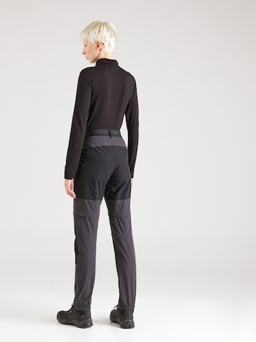 ICEPEAK Normalny krój Spodnie outdoor 'BRADLEY' w kolorze czarny