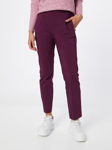 InWear Normalny krój Spodnie w kant 'Zella' w kolorze fioletowy: przód