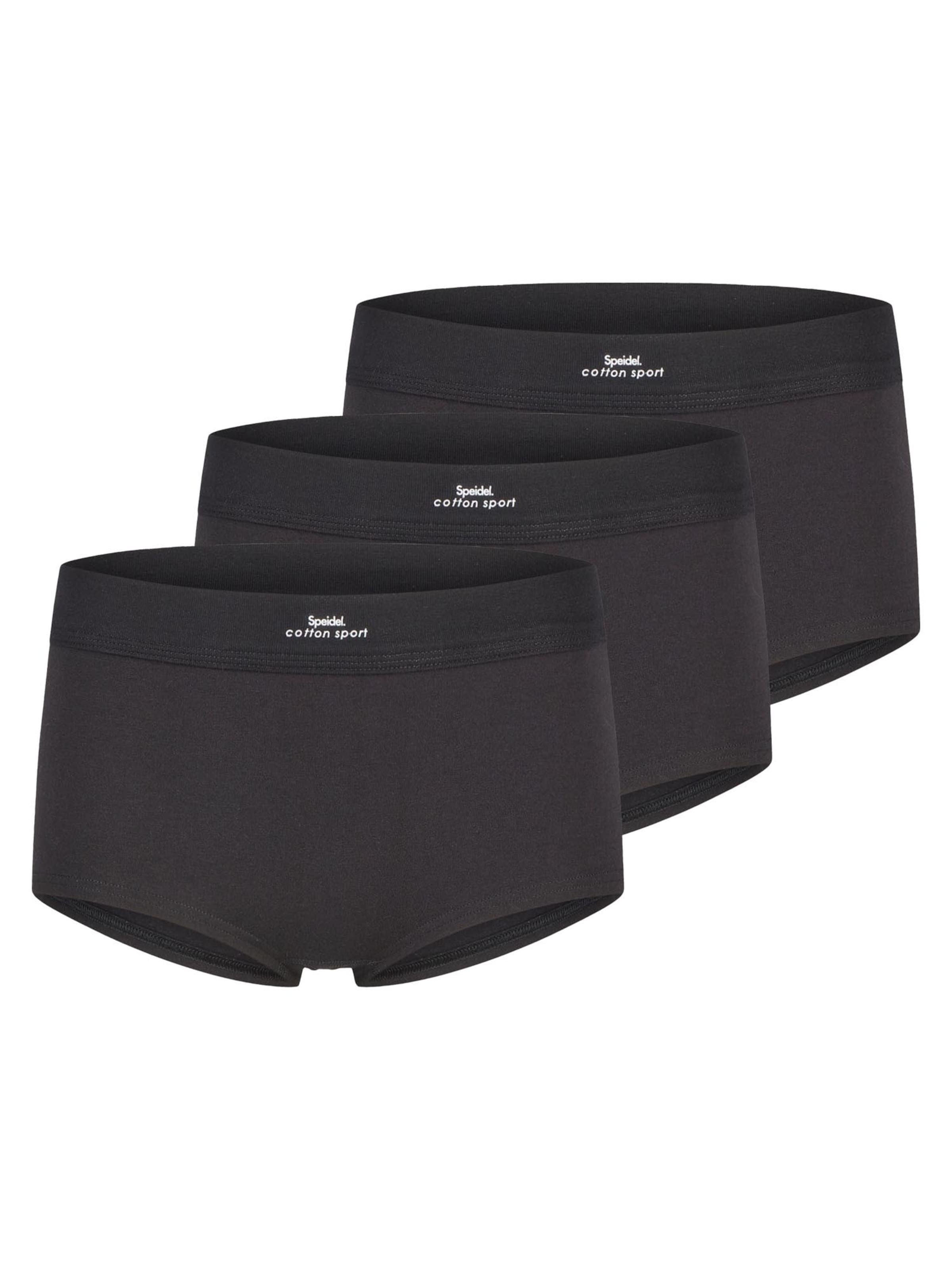 SPEIDEL Broekje 'Cotton Sport' in Zwart: voorkant