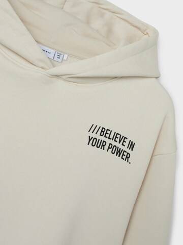 Sweat 'NKMOSVILD' NAME IT en beige