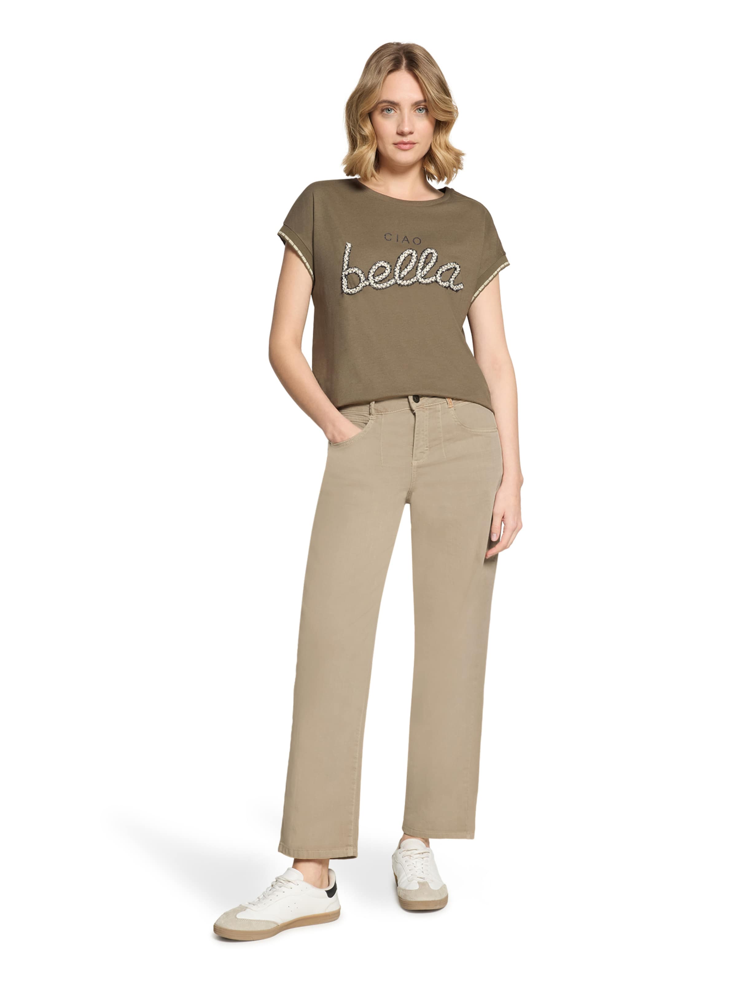 Cartoon Loosefit Jeans in Beige