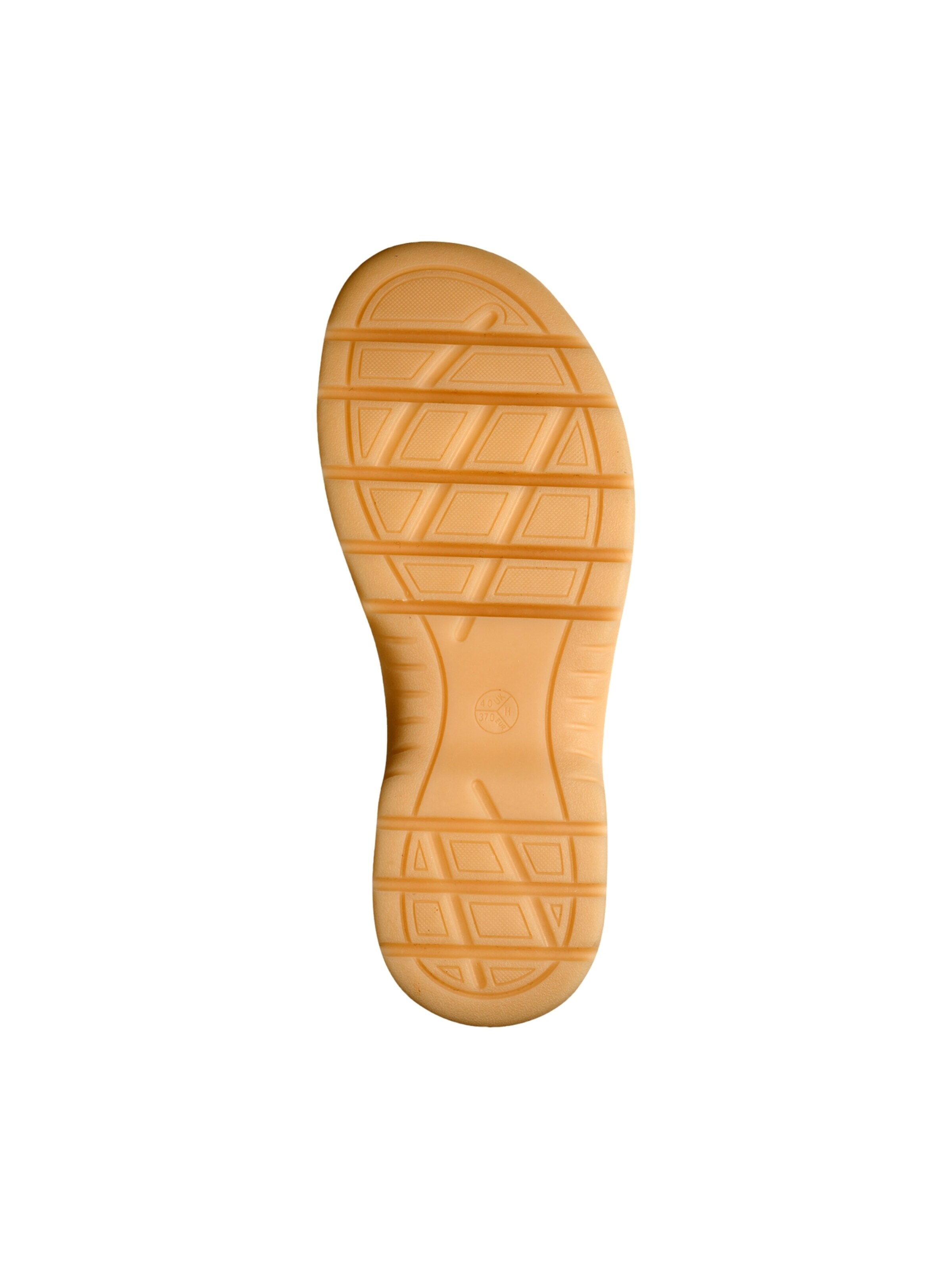 Sandales 'Coshy-Sandalen mit Klettverschluss' JANA en marron