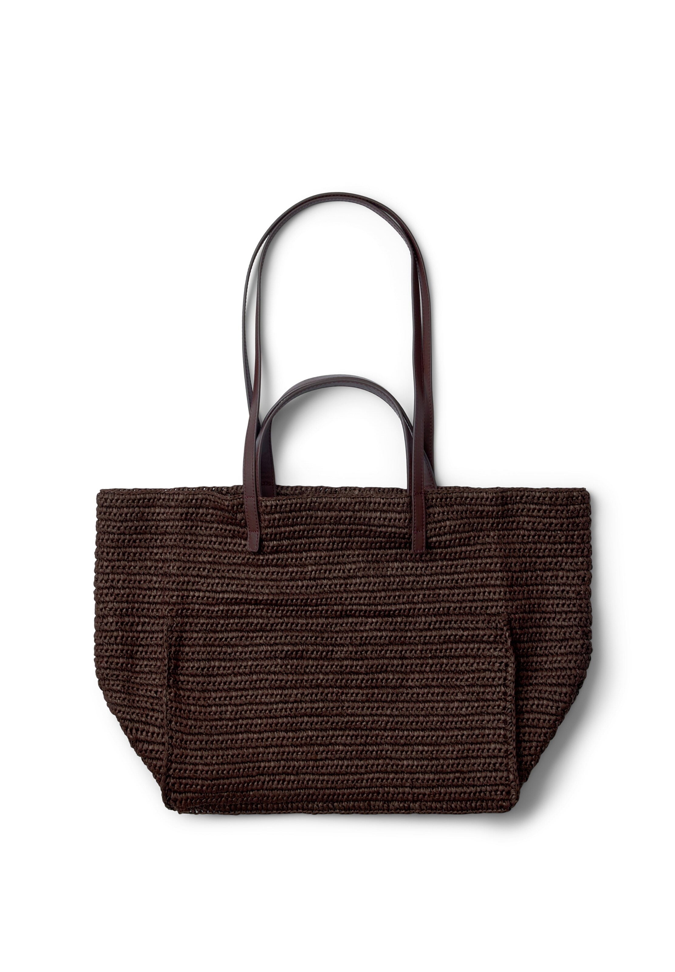 SELECTED - Bolsa de playa en marrón: frente