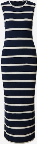 VERO MODA Gebreide jurk 'VMWANDA' in Blauw: voorkant
