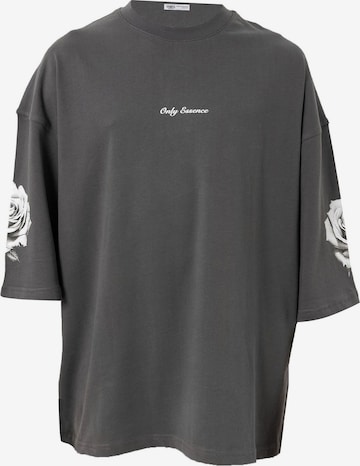 VAMOS CLO Majica | siva barva: sprednja stran