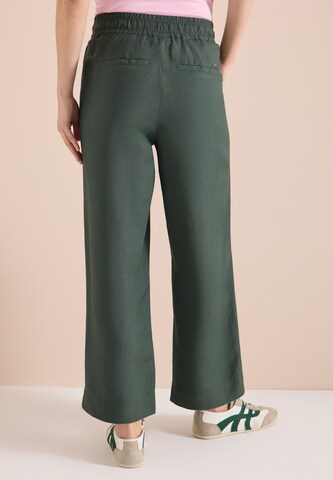 CECIL Loose fit Pants 'Neele' in Green