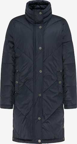 DreiMaster Vintage Winter Coat in Blue: front