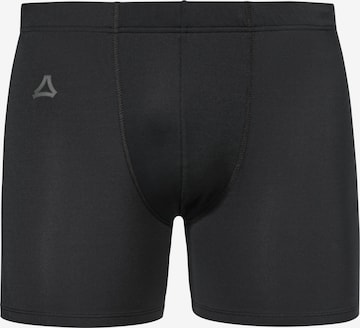 Sous-vêtements de sport Schöffel en noir : devant