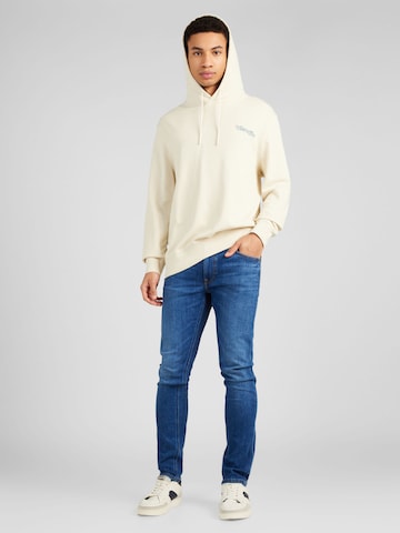 WRANGLER Sweatshirt i beige