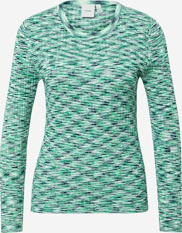 ICHI Shirt 'BRINOA' in Groen: voorkant