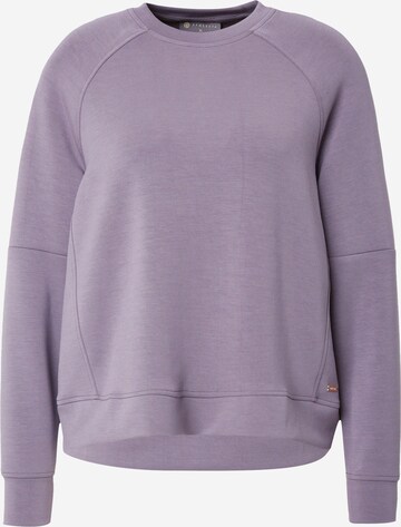 Athlecia Sportief sweatshirt 'Jacey' in Grijs: voorkant