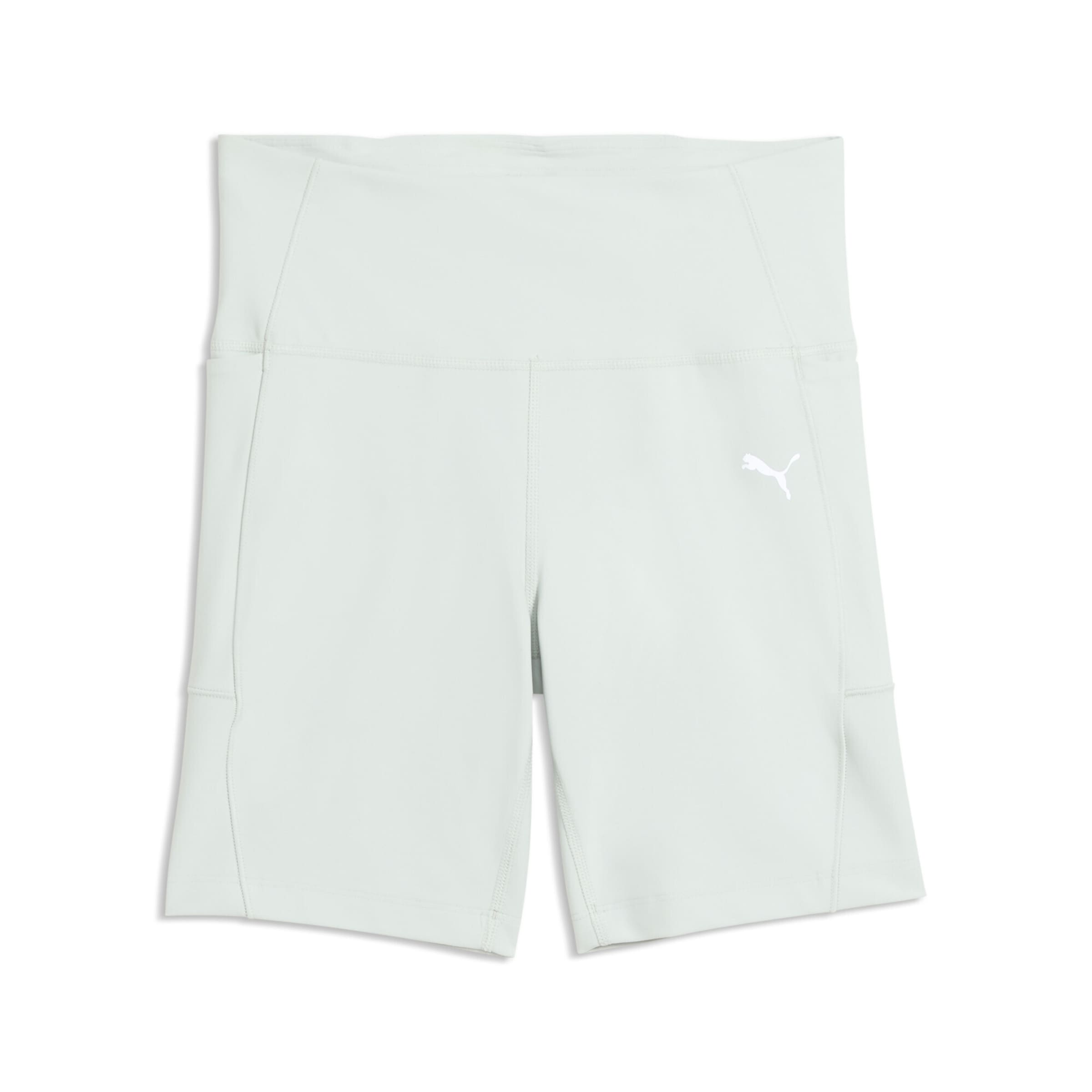 PUMA Skinny Sports trousers in Green: front