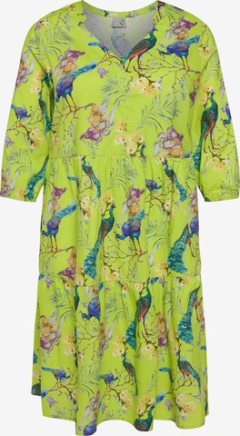 Ulla Popken Dress in Green: front