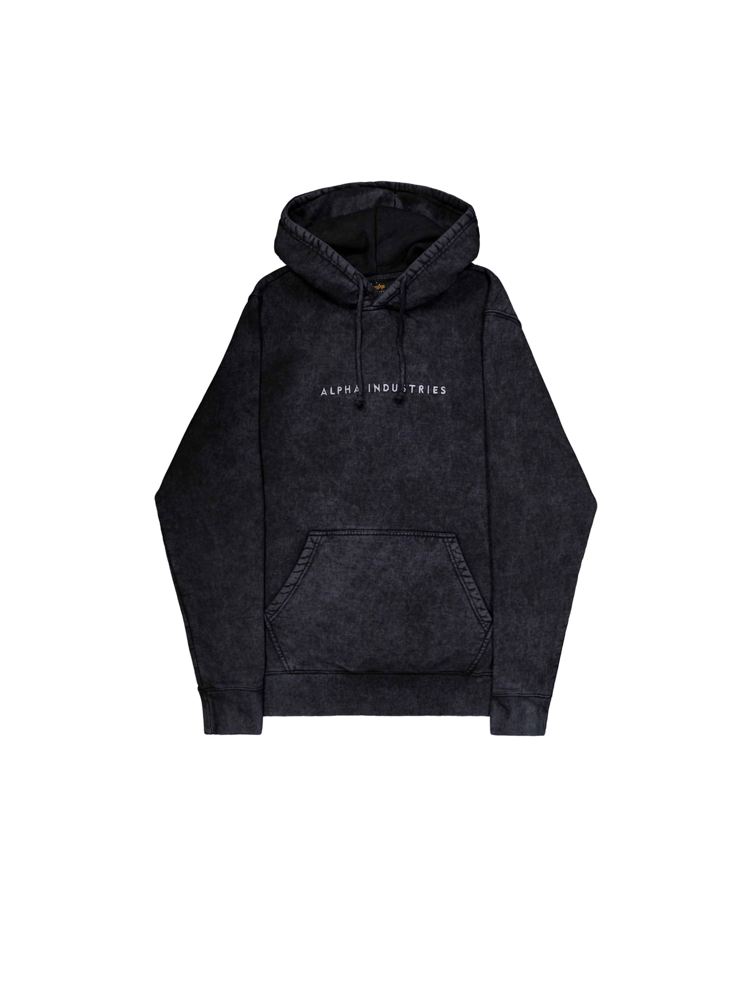 Sweat-shirt ALPHA INDUSTRIES en noir : devant