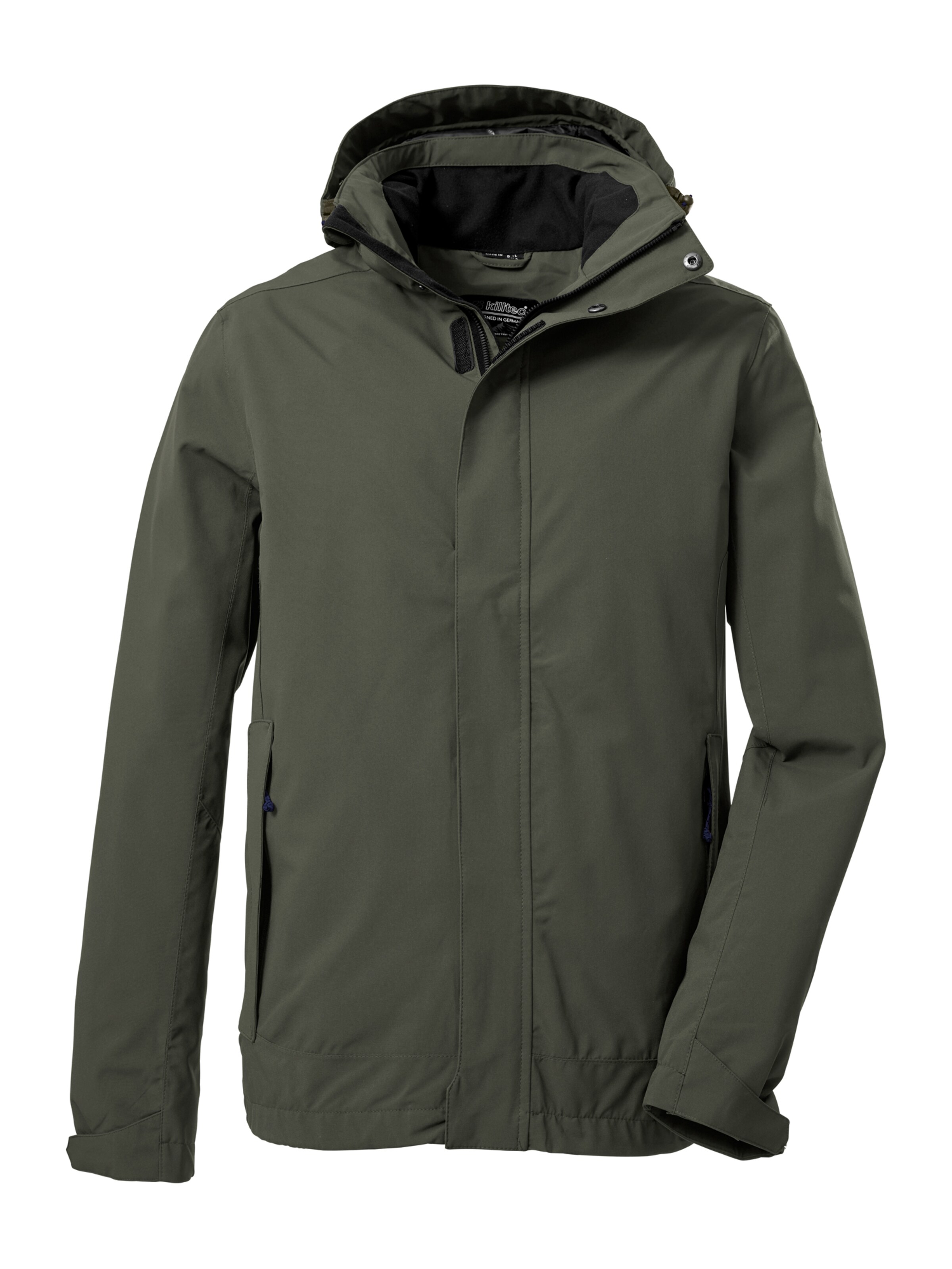 KILLTEC Outdoor jacket XENIOS in Black ABOUT YOU
