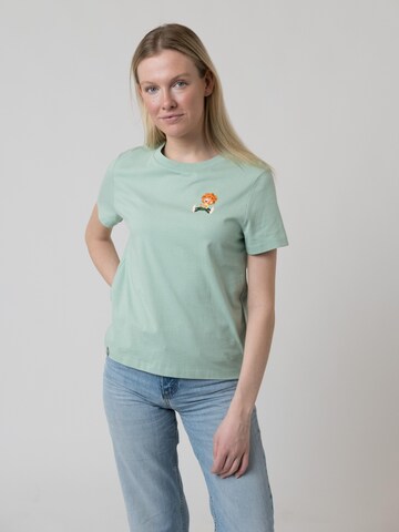 Bavarian Caps Shirt in Green: front