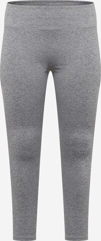 ONLY PLAY Skinny Workout Pants 'IVY' in Grey: front